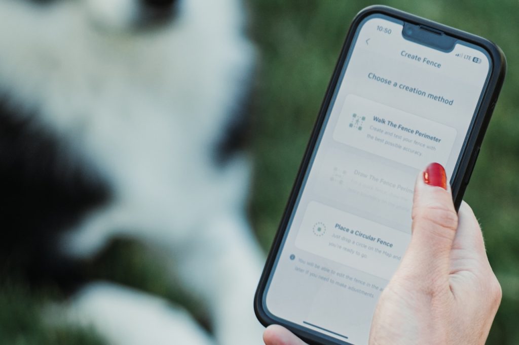 SpotOn Nova app fence creation with custom boundaries
